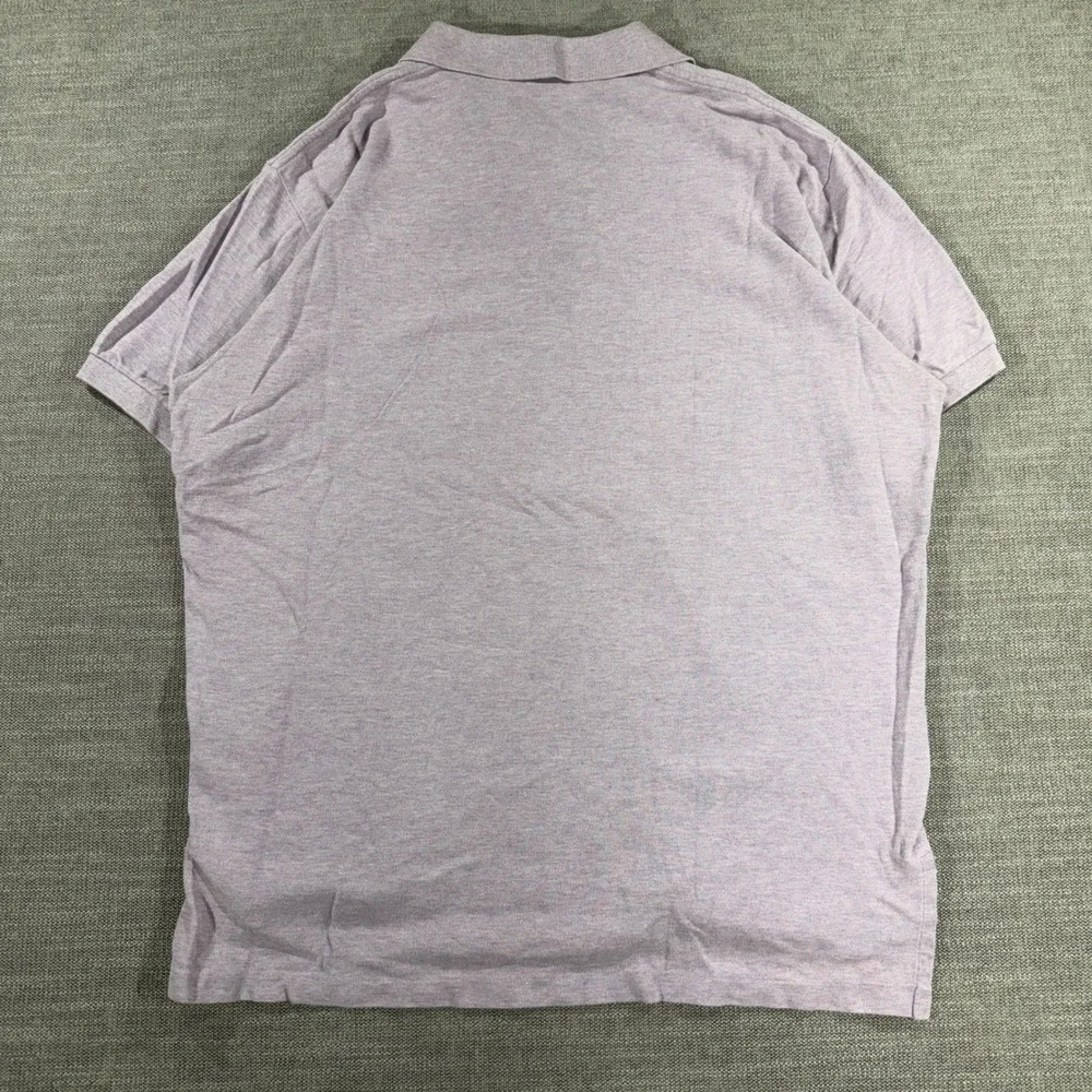 Polo Ralph Lauren Polo Shirt Mens XL‎ Purple Excellent Short Sleeve Cotton Logo